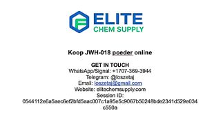 Koop JWH-018 poeder online
