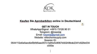 Kaufen Sie Aprobarbiton online in Deutschland