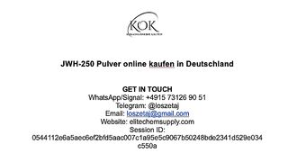 JWH-250 Pulver online kaufen in Deutschland