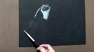 Illuminating the Dark: A Step-by-Step Artistic Journey