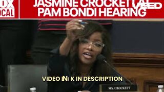 [Completo] jasmine crockett pam bondi full hearing pam bondi