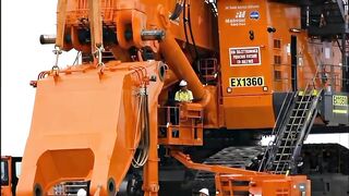 The Orange Giant Awakens – Insane Mining Machine Assembly!