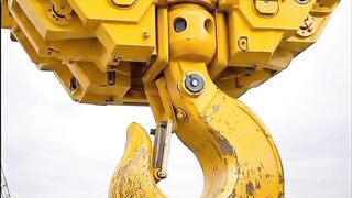 ???? Face to Face with a Steel Giant! The Massive Crane Hook That Will Leave You Speechless ????