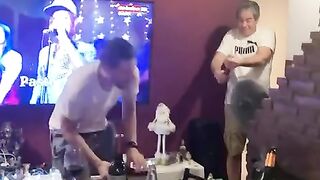 A well-aimed shot, right on target — a funny moment