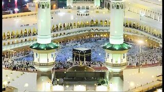 Beautiful Makkah View with Deep Meaningful Quote  دوسروں کی برائی کرنے سے پہلے یہ ایک بار سن لیں"