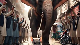 Giant Dove in Pakistan ???? | Ultra-Realistic Village Street Viral Video”