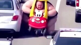 When children's toys level up to become public transportation