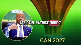 CAN 2027 : Motsepe annonce une révolution totale !
