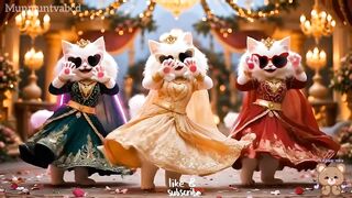 Cats funny Kitten dancing 2026