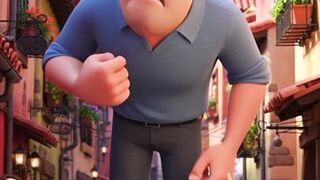 9 Foot Tall Man Shrinks After Too Many NOs ???? | Pixar Style Comedy Short | #shorts #ai #cartoon