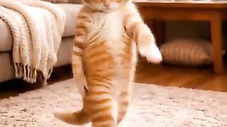 Dancing cat