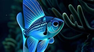 ???????? A Glowing Fish from the Depths of the Ocean