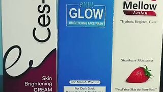 Ces-Vi brightening cream Skin Glow Dark Spot Remover pigmentation face wash  mellow hydrate brighten lotion