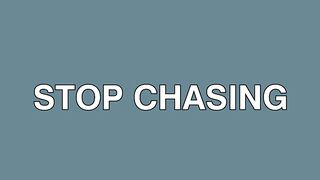 stop chasing sales