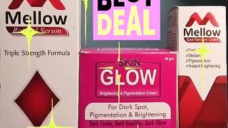 mellow retinol serum Skin Glow Brightening Pigmentation Cream mellow melasma  dark spot Cream