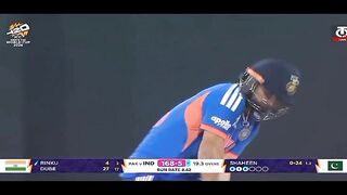 T20 world cup Cricket Match India vs Pakistan in 2026 | India cricketer Shot the six Shaheen shah afreedi