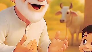 Cerita Rubah kecil yang suka berbohong