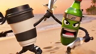 War capucino assasino vs bottle green