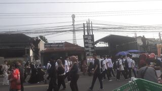 Car free day colomadu jawa tengah