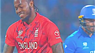 Stewart of Italy hit back to back sixes of jofra Archer