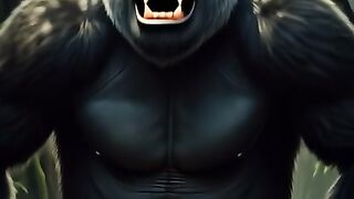 Gorilla #fyp #viral #trending #animals #WildGoat #nature #gorrila