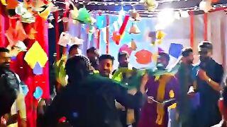 Kite flying celebration