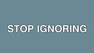 stop ignoring numbers