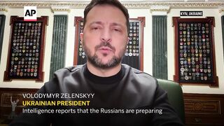 Zelenskyy says Russia is preparing major new strikes on energy.