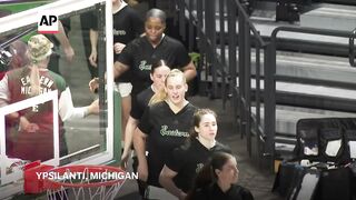 '6-7' rapper Skrilla reacts to viral craze at NBA and college basketball games.