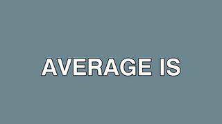 Average Income Comes From Average Thinking