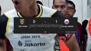Gol Gustavo Tunggal Almeida Membawa Kemengan Persija atas Bali United 0-1