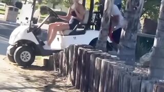 Today is not her day—her car won't listen to her.