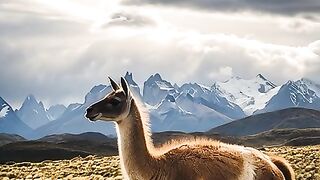 Guanaco #fyp #trending #viral #animals #nature #wildlife #guanacos