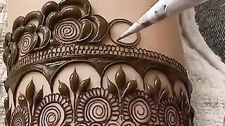 mehndi design tutorial