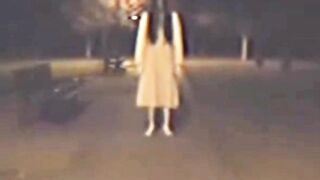 Creepy Figure in the Dark — Real Footage #horrorshorts #creepy #nightfootage #paranormal #scaryvideo