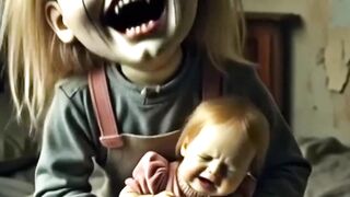 Doll Moves On Its Own #CreepyDoll #ASMRHorror #TerrifyingShort