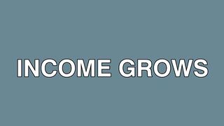 Confidence Raises Income Levels