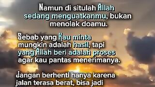 Kata Bijak Islami Motivasi Kehidupan – Saat Hidup Tak Semudah Doa yang Kita Panjatkan