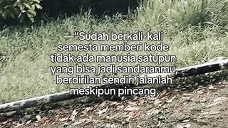 Berjalan sendiri