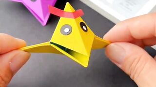 Bird Head Made of Paper?! Just One Sheet and It's Done!