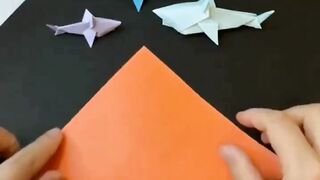 A Shark Made of Paper?! It's Only Vicious on the Study Table!
