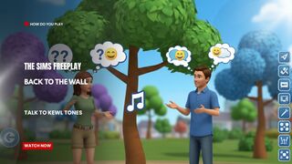 The Sims FreePlay - Back To The Wall: Talk To Kewl Tones