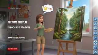 The Sims FreePlay - SimChase Season: Master Drawing