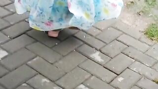 Baby's First Walk: Unbelievable Timing