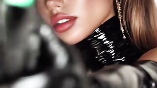 Her hands can talk