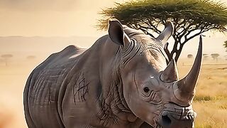 Rhino #fyp #viral #trending #animals #wildlife #rhinos
