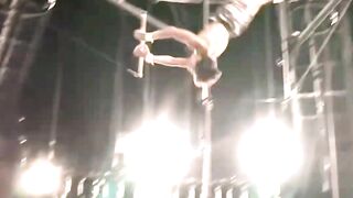 To achieve success, you need to go towards your goal #gym #circus #aerial #flip #acrobatics