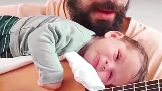 Father and baby
