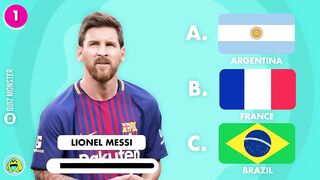 Guess The Country Of The Football Player
