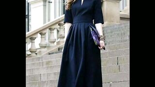 Winter dress design